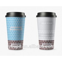 logo printed disposable paper coffe cups