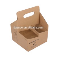 Paper cup holder trays  recycled beverage paper carrier